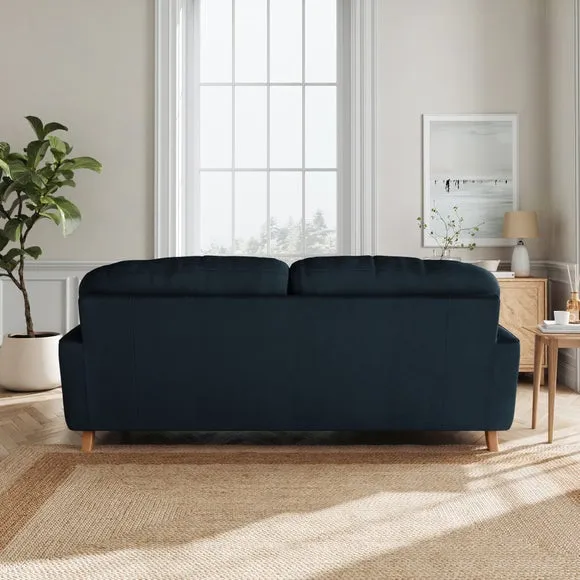 Martha Matte Plush Velvet 3 Seater Sofa 3