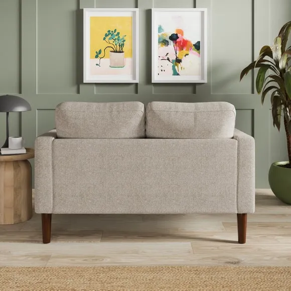 Jacob Basket Weave Compact 2 Seater Sofa 2