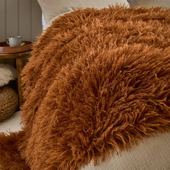 Furn. Rowan Throw Blanket 130cm x 175cm 3