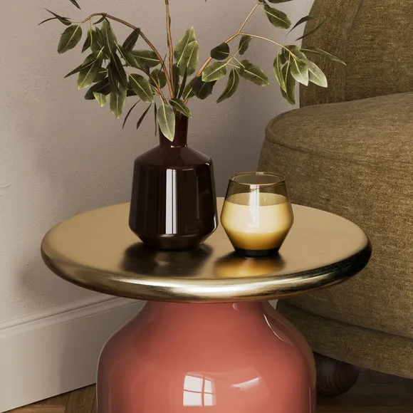 Rennie Pedestal Side Table 3