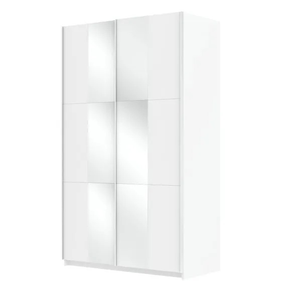 Jax 120cm Sliding Wardrobe with 2 Mirrors 4