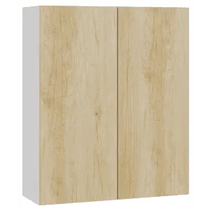 Wickes Broxwood Natural Oak Slimline Depth Wall Unit - 600mm