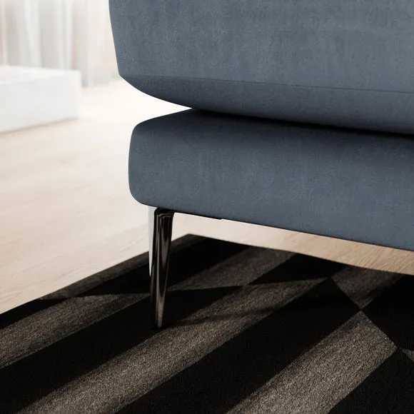 Lawson Matte Plush Velvet 4 Seater Sofa 4