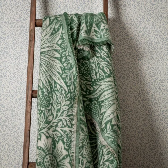 Morris & Co. Marigold Throw Blanket 130cm x 170cm 5