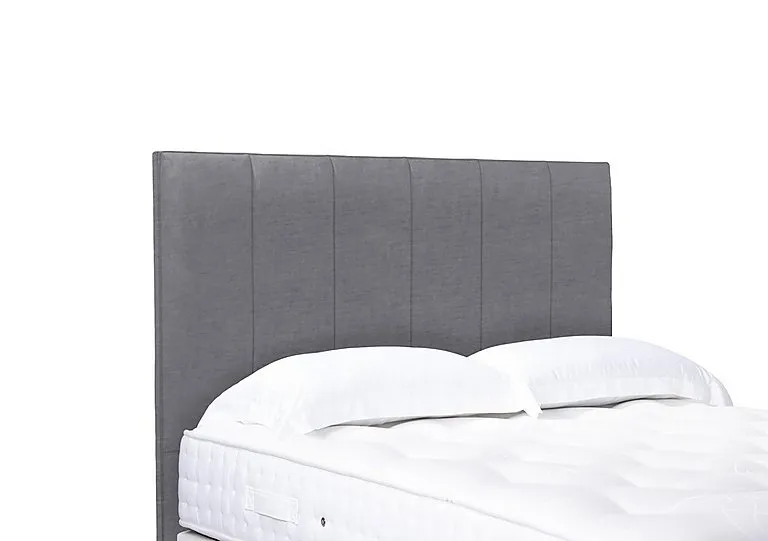 Artisan Collection Heyman High Floor Standing Headboard - Single - Aston Steel