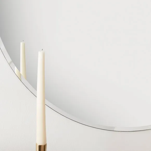 Apartment Frameless Round Wall Mirror 2