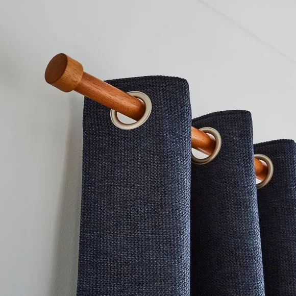 Trinity Wood Curtain Pole 2