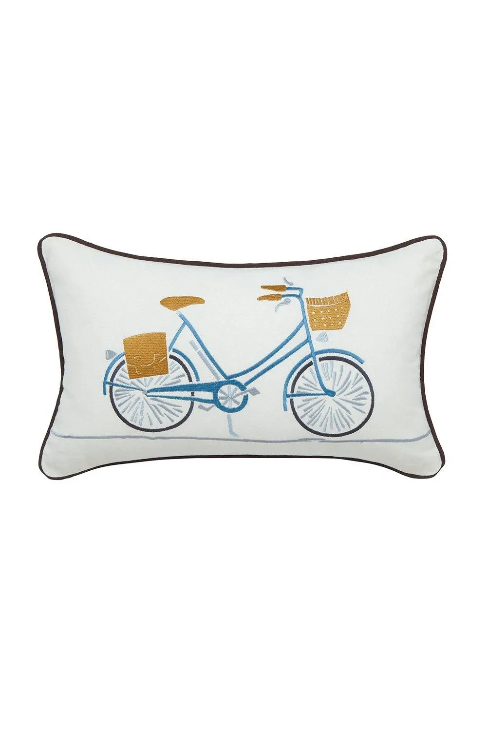 Scion 'Snow Drop Cotton' Cushion in Light Beige