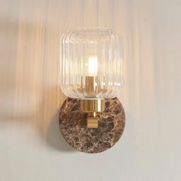 Vogue Tamara Ribbed Wall Light 1