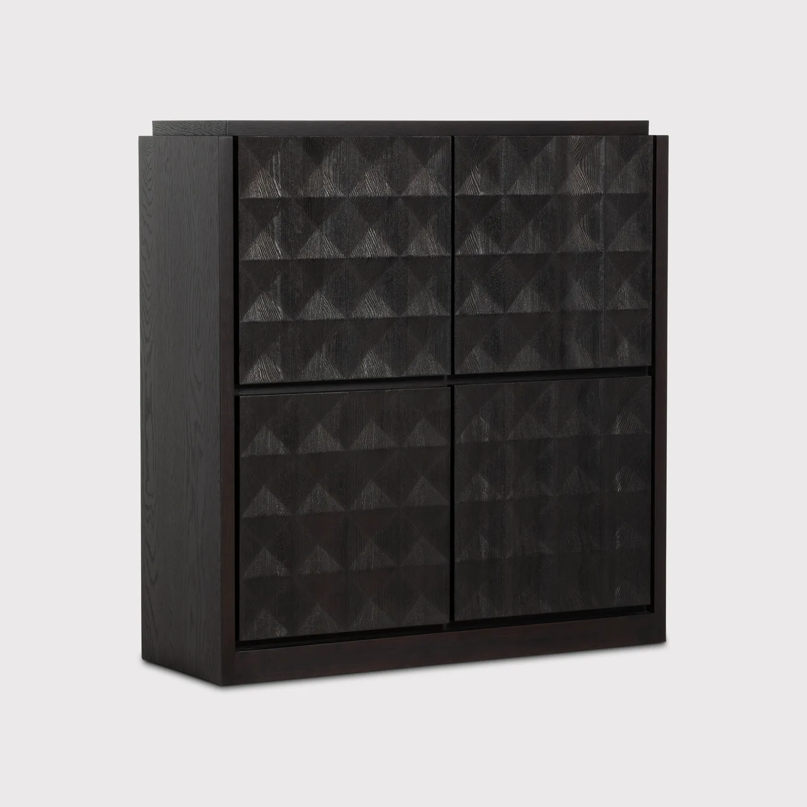Toft Sideboard 131x45x137cm, Black Oak | Barker & Stonehouse