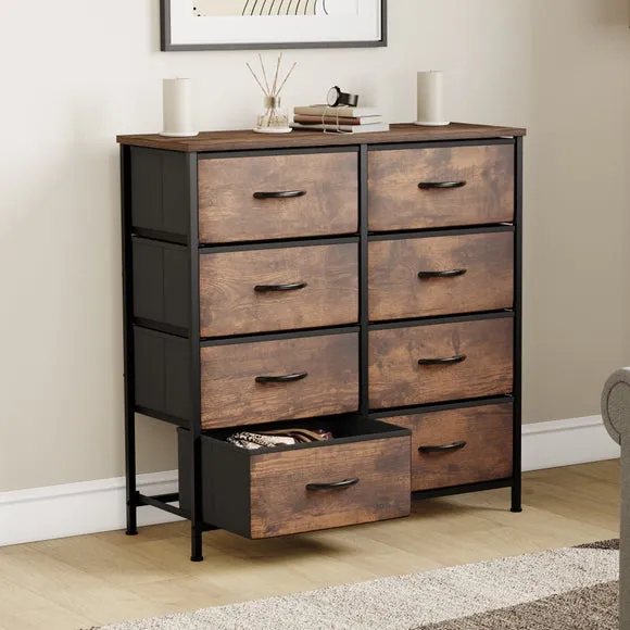 Maye 8 Drawer Fabric Chest 2