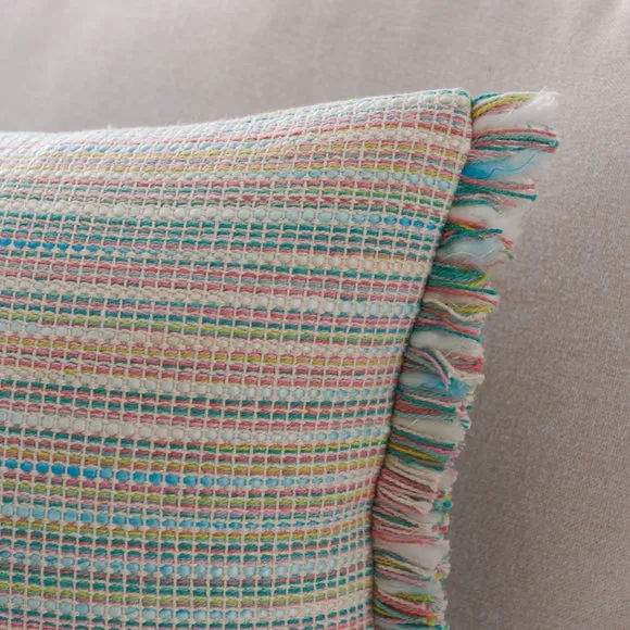 Ava Fringe Cotton Rectangle Cushion 6