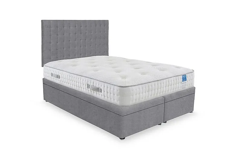 Ergo Deluxe Electric End Lift Ottoman Divan Set - Double