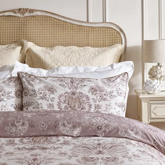 Dorma Archive Romeo 300 Thread Count 100% Cotton Duvet Cover & Pillowcase Set 2