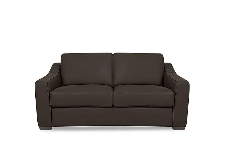 Nap 2 Seater Leather Sofa - Dark Chocolate - Sofas and Armchairs - In Time for Christmas