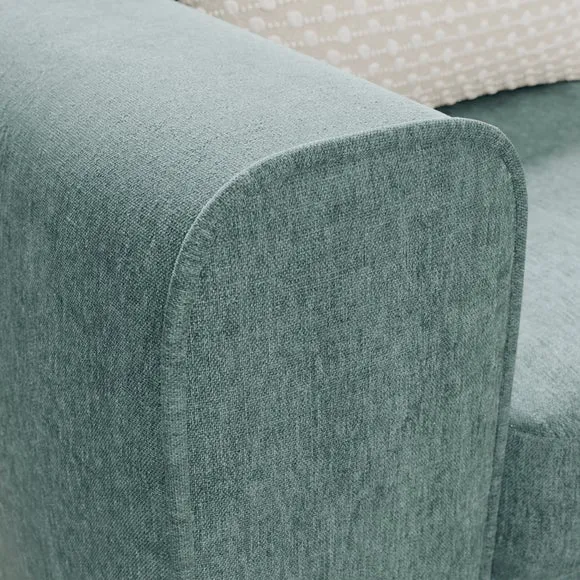 Abel Vintage Soft Chenille 2 Seater Sofa 4