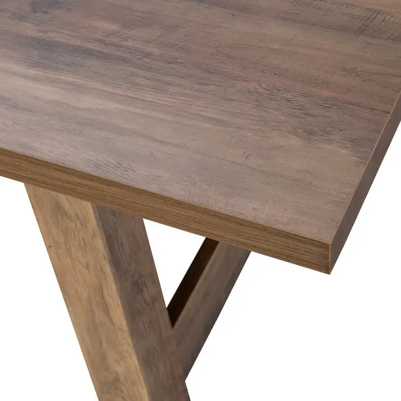 Fulton Trestle 6 Seater Rectangular Dining Table 2