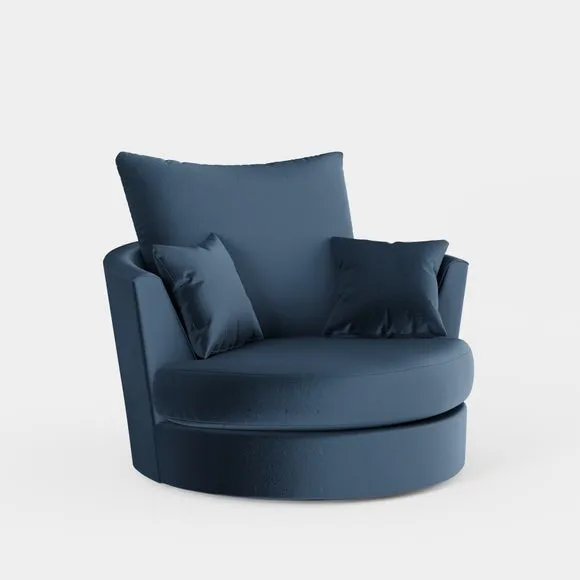 Blake Swivel Chair, Opulent Velvet 6