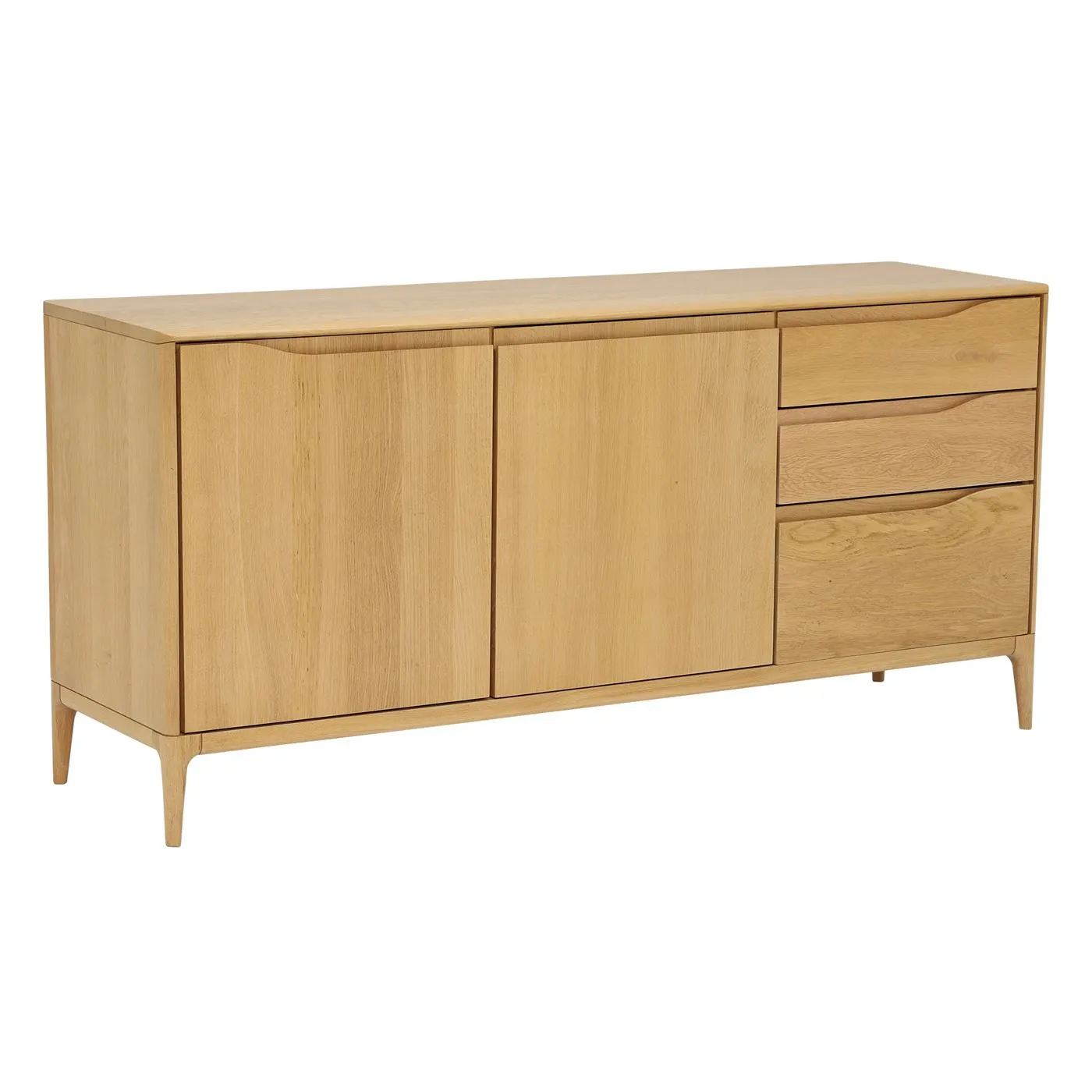 Ercol Romana Large Oak Sideboard