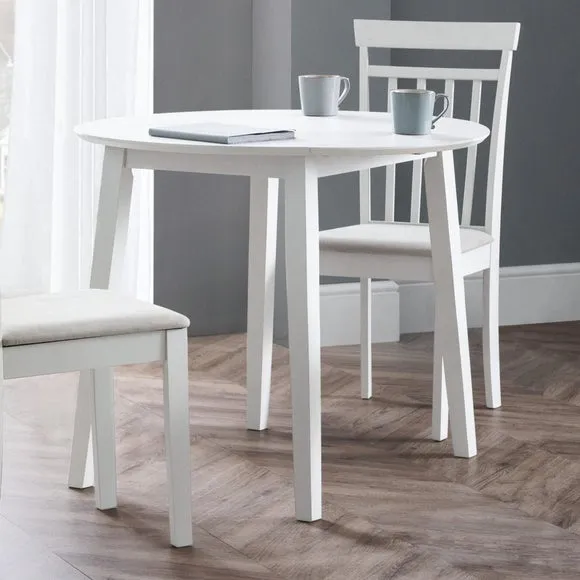 Coast 2-4 Seater Round Drop Leaf Dining Table