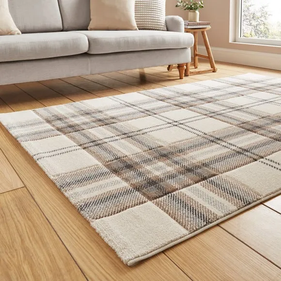 Catherine Lansfield Kelso Check Rug 6