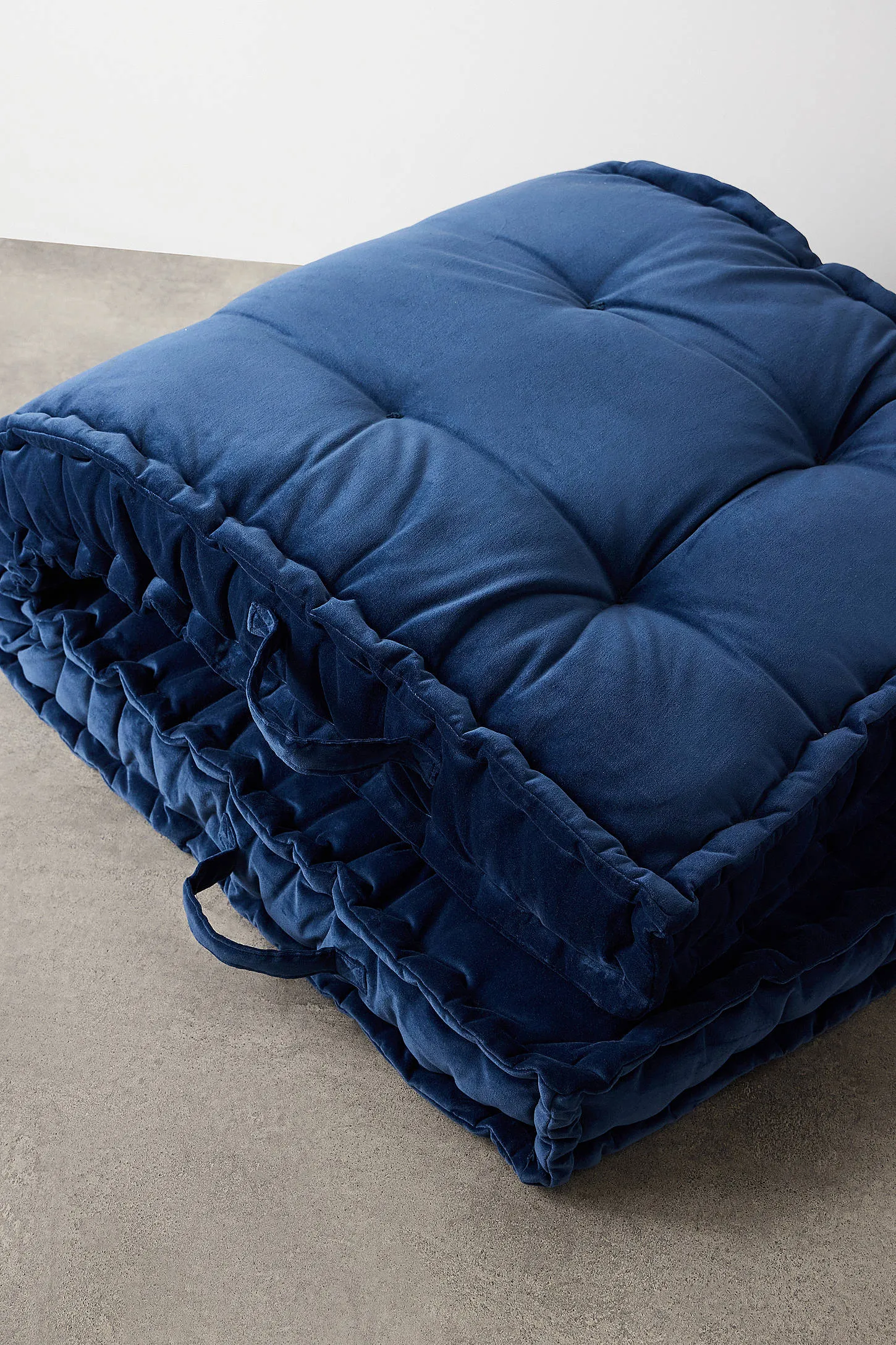 Rohini Navy Velvet Daybed Cushion - Navy 4