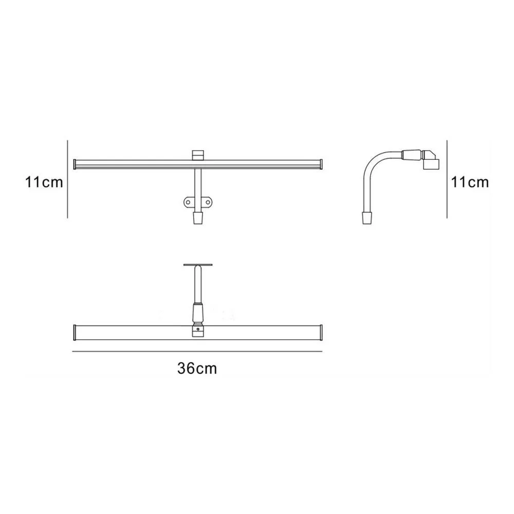 Netlighting Sisley Wall Lamp Chrome 7W 420lm 4000K IP44 LED Frosted Acrylic in Silver 2