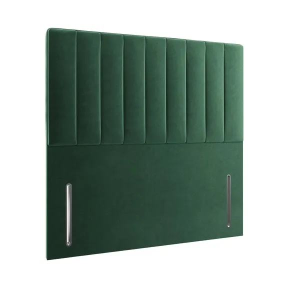 Luxury Velvet Vertical Stripe Headboard 2