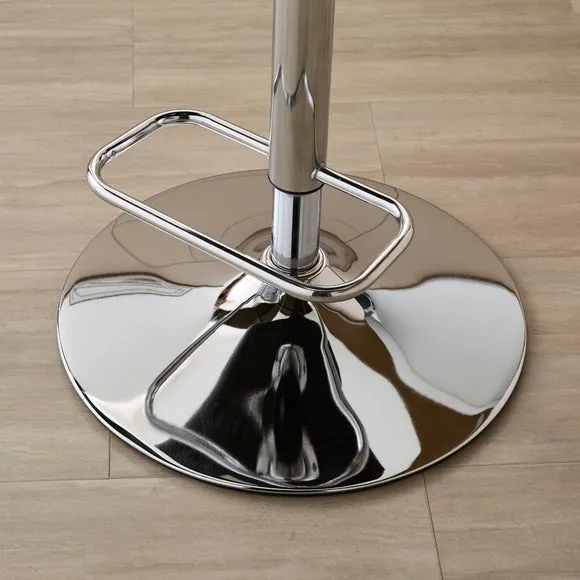 Marley Gaslift Barstool, Faux Leather 5