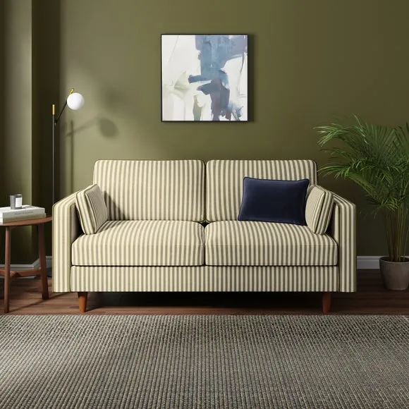 Zoe Linford Stripe 3 Seater Sofa Bed 2