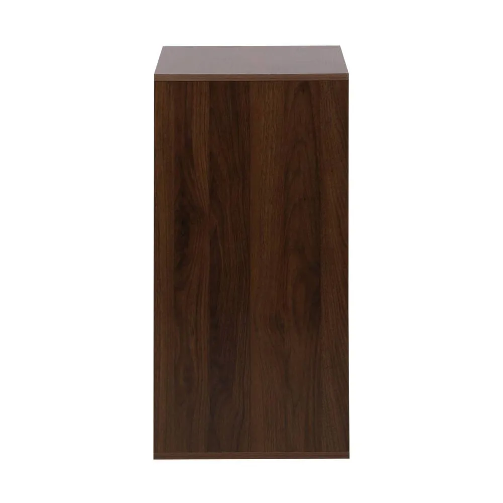 sweeek Shelf, library, wood decor storage module 2 shelves in Dark Brown 6