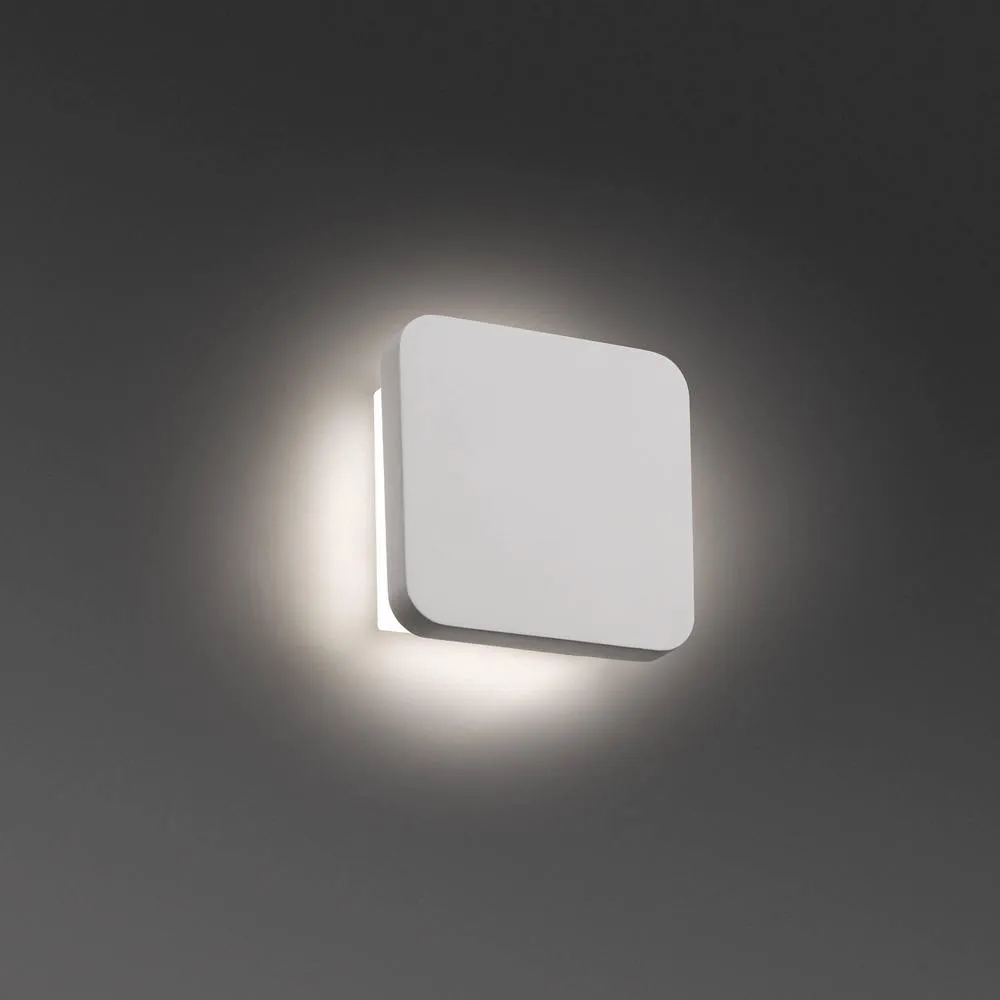 Netlighting Elsa Integrated LED Indoor Wall Light White Plaster