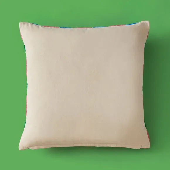 Yinka Ilori Sweet Flows Cotton Square Cushion 3