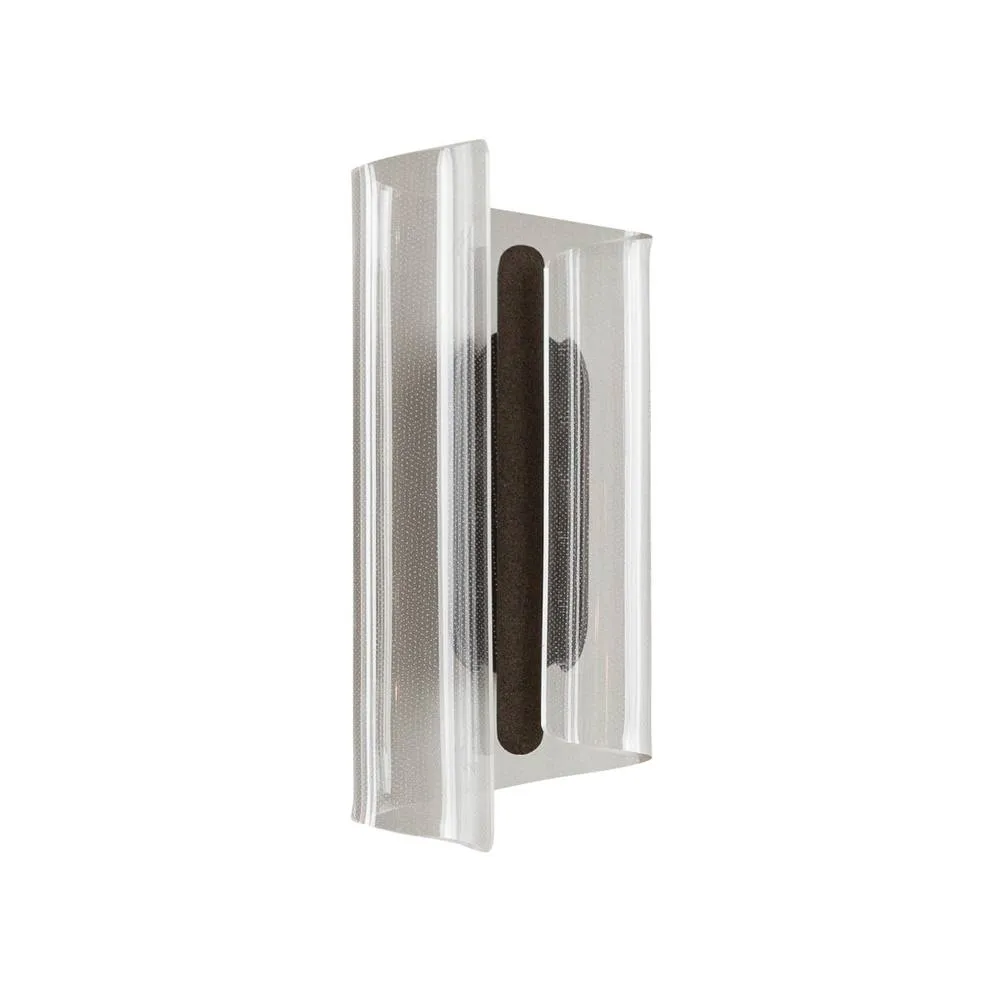 Netlighting Casel 30cm Flush Wall Lamp Coffee 3000K Warm White in Brown 2