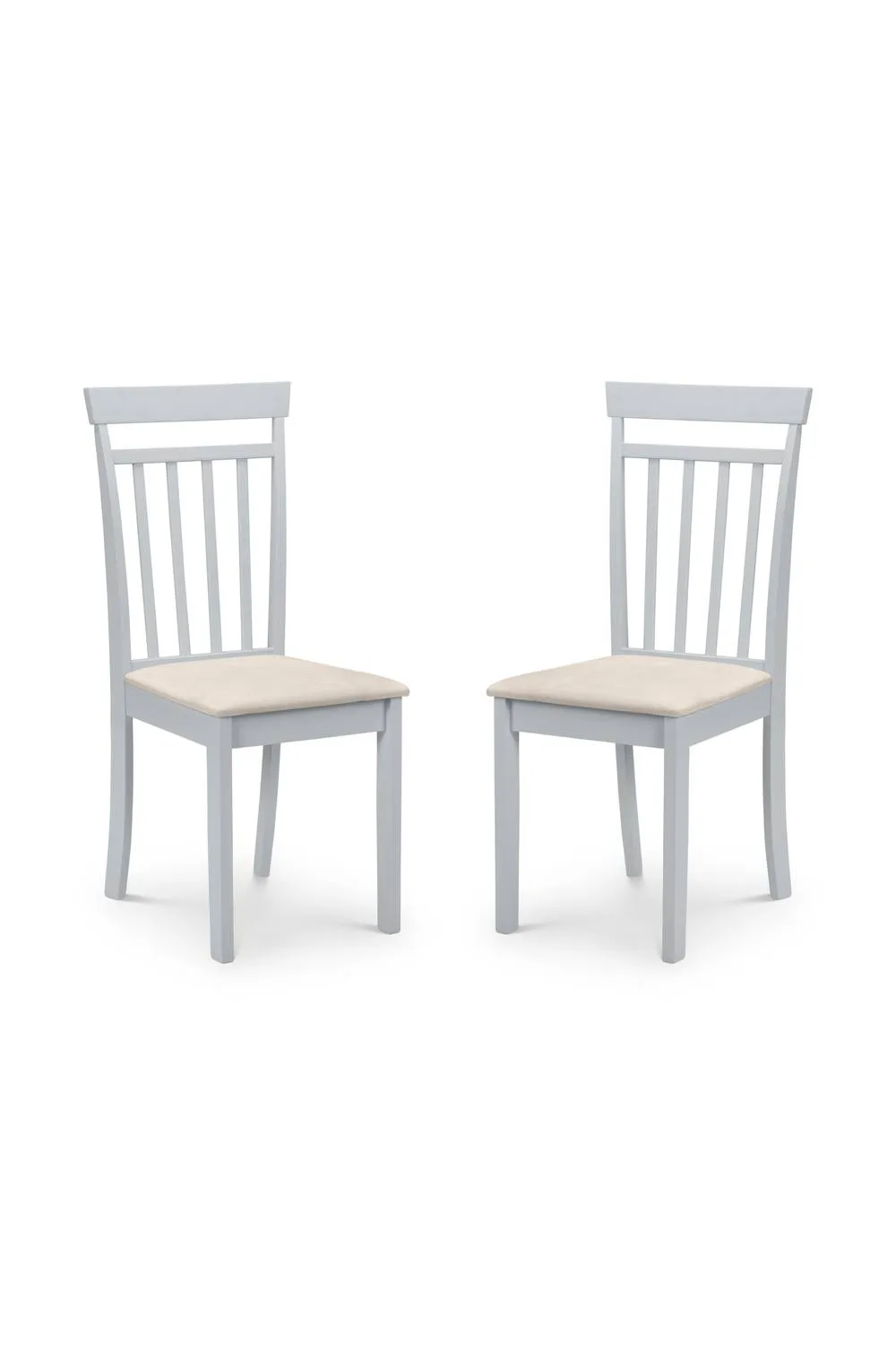 Julian Bowen Coast Dining Chair (Set of 2) in Grey 5