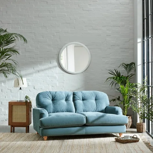 Martha Vintage Soft Chenille 2 Seater Sofa 3
