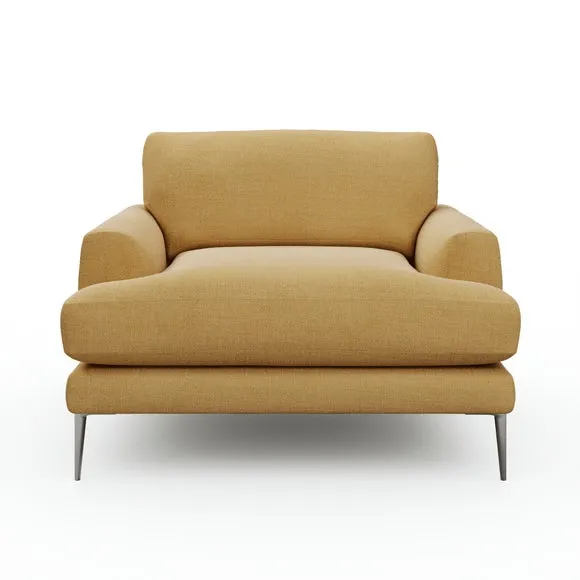 Lawson Chunky Tonal Weave Snuggle Chair 6