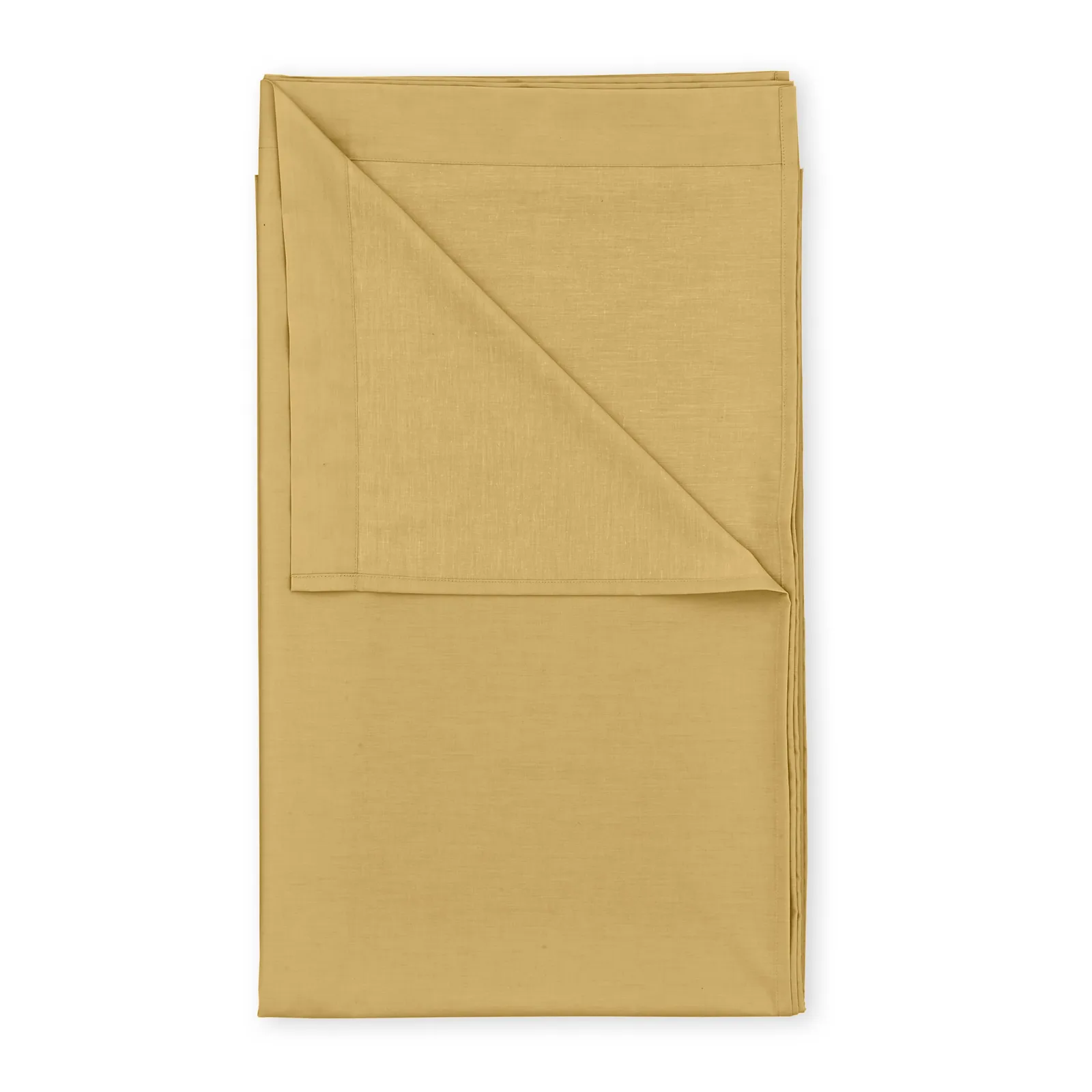 Pure Cotton Flat Sheet Ochre