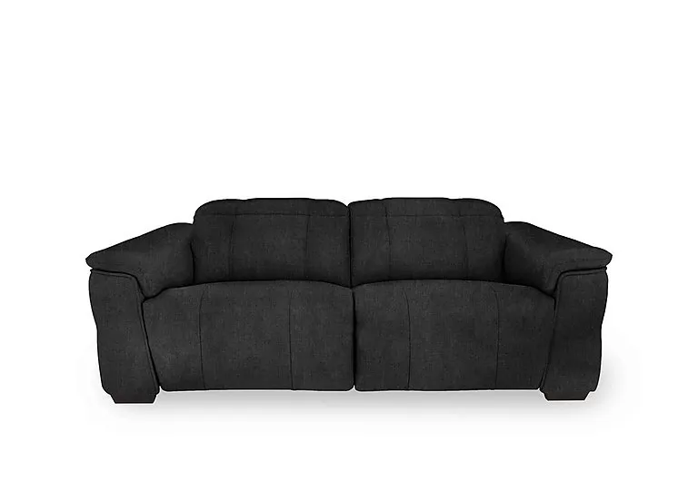 Inca Fabric 3 Seater Power Recliner Sofa with Power Headrests - Manhattan Indigo