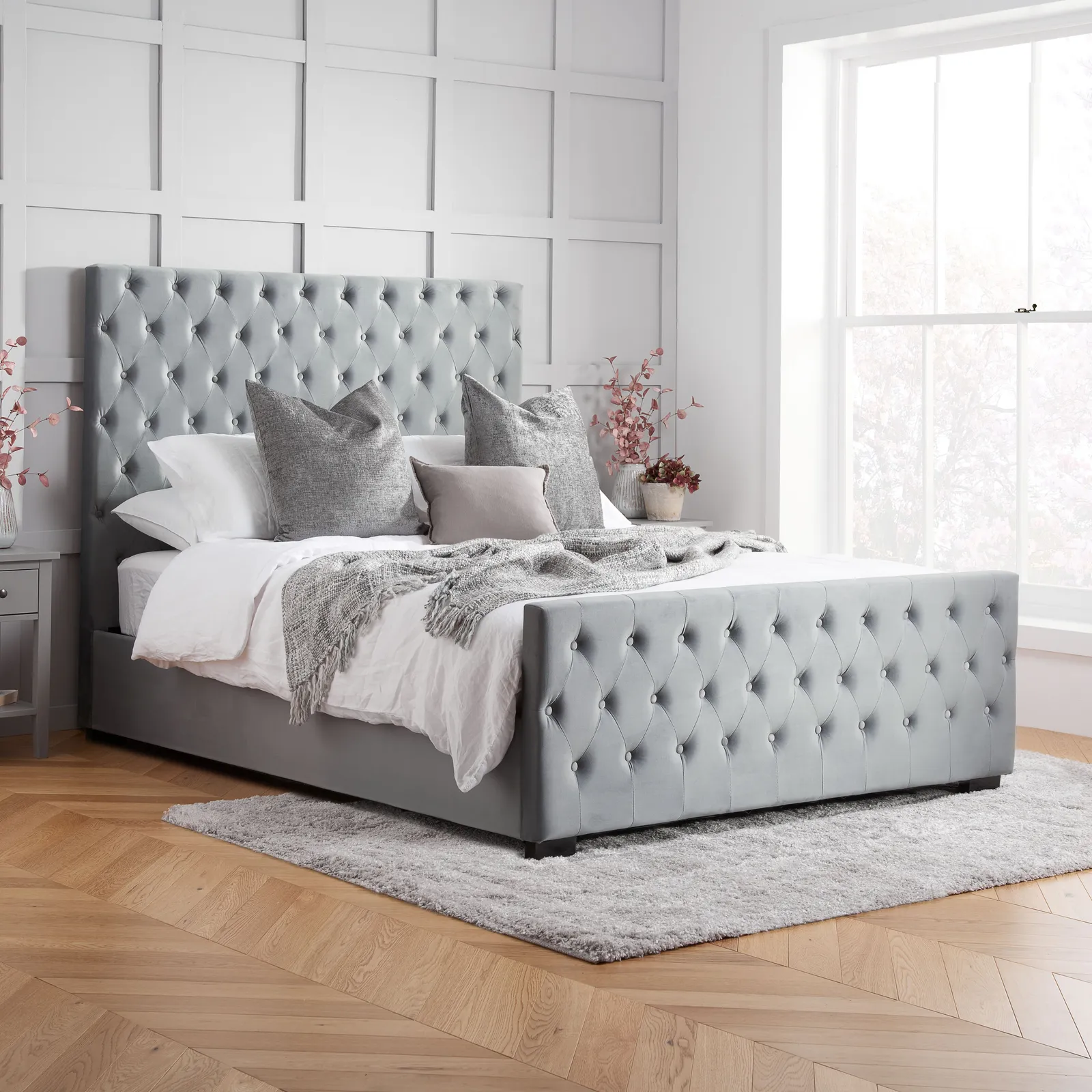 Birlea Marquis Bed in Grey
