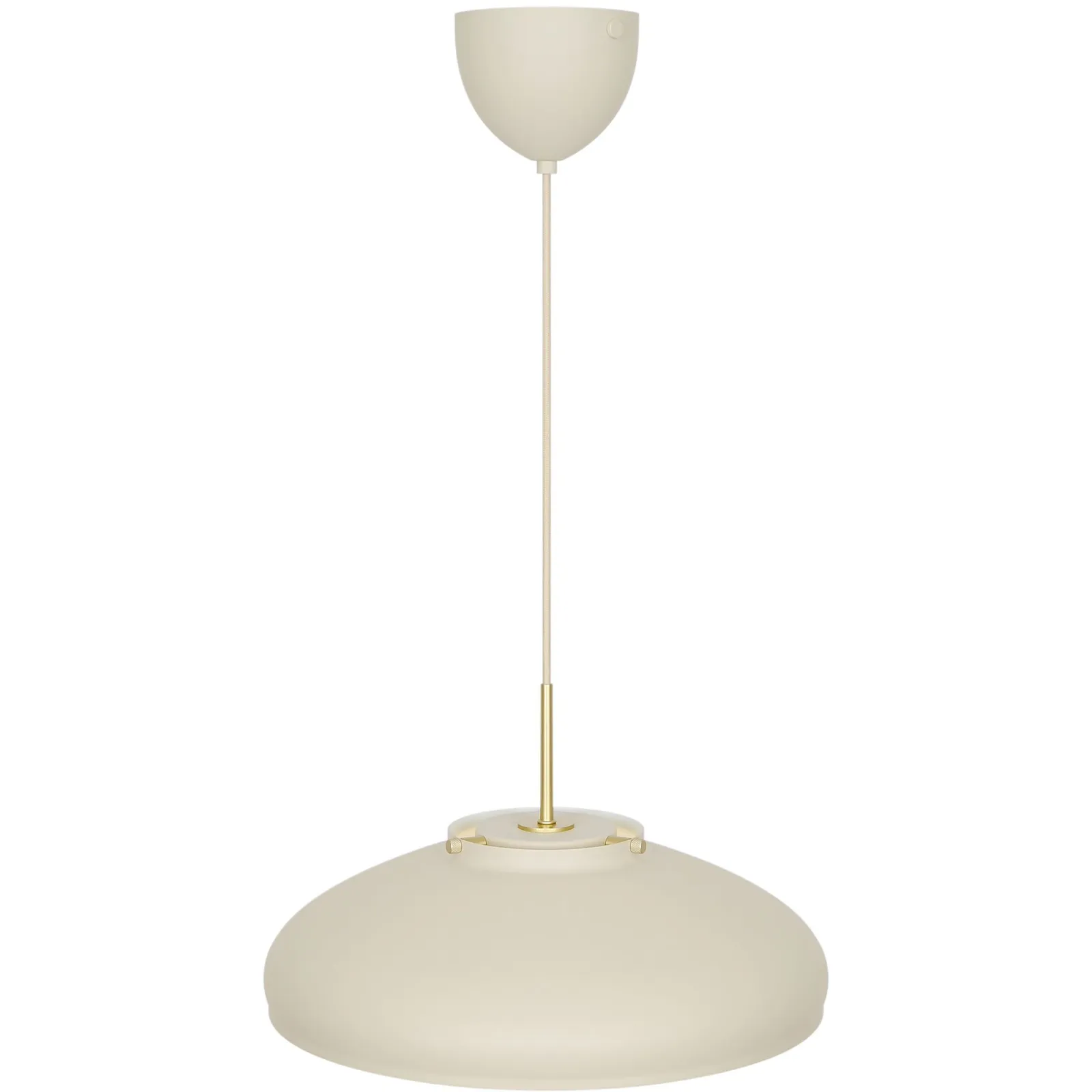 Nordlux Latif Pendant Light Beige Metal Dining Room E14 Mains 40cm 3