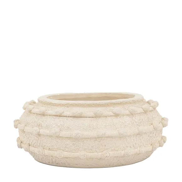 Crossland Grove Montauban Bowl Shape Vase Magnesium 300Mm, Cream 3