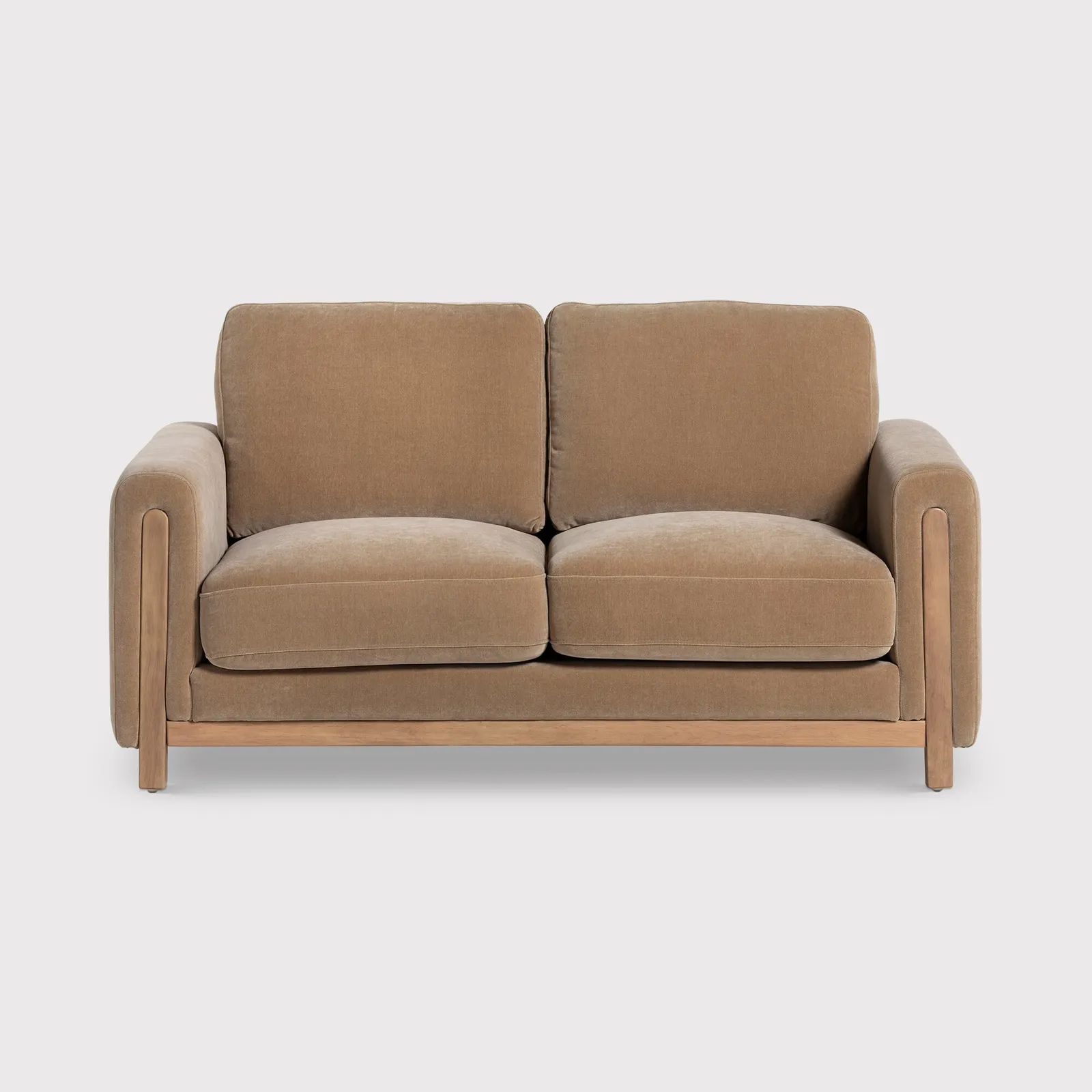 Reynard Loveseat Sofa, Neutral Fabric | Barker & Stonehouse