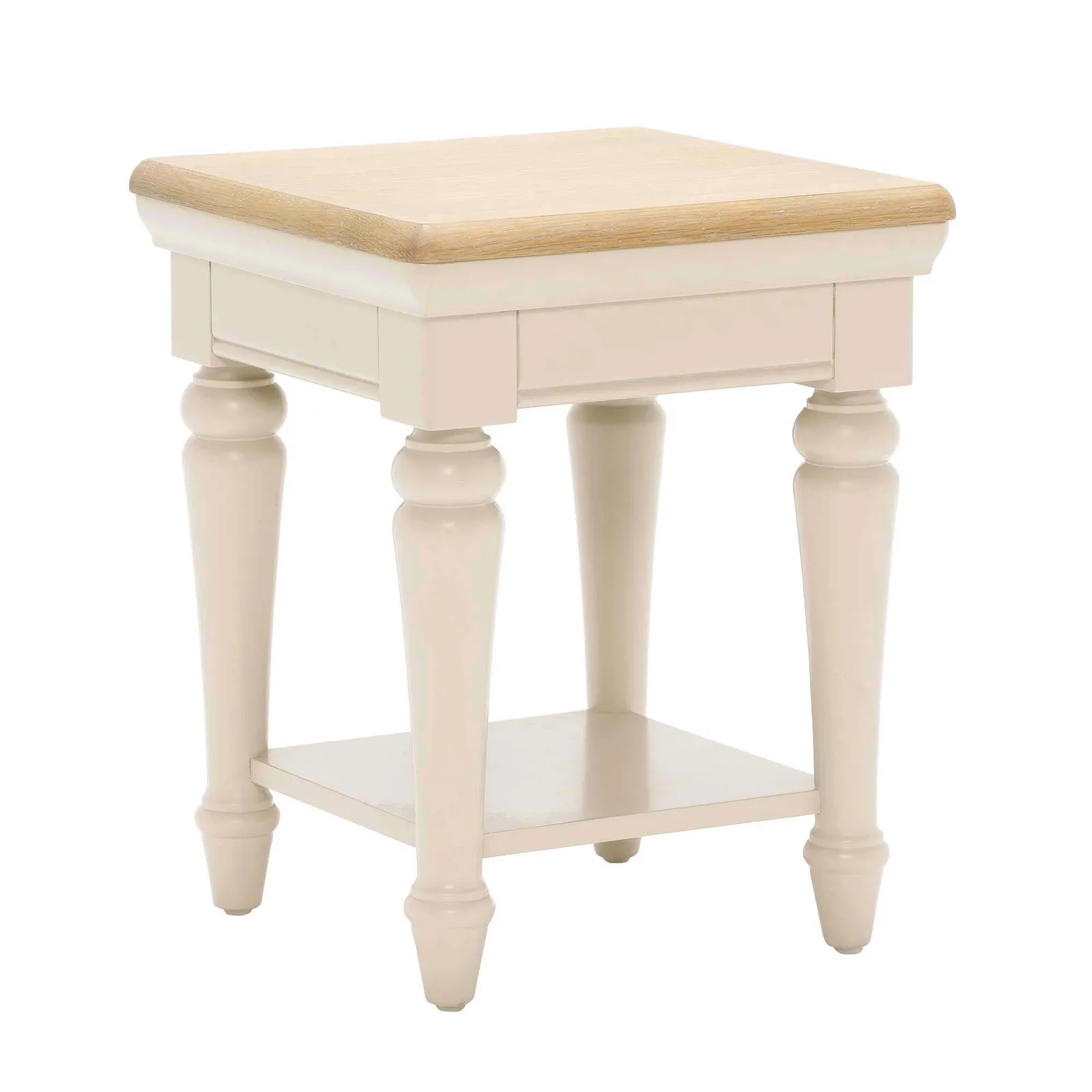 Bambury Lamp Table, Stone