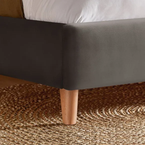 Silentnight Evana Bed Frame, Velvet 6