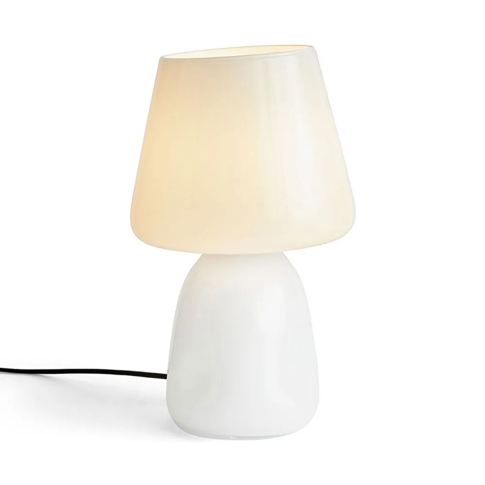 HAY Apollo Glass Table Lamp Shade White 2