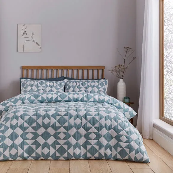 Finn Geo Duvet Cover & Pillowcase Set 1