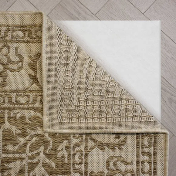 Traditional Border Indoor Outdoor Rug 3