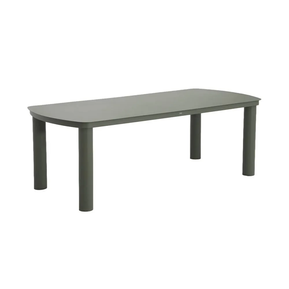 sweeek Aluminum garden table for 10 people 225cm in Khaki 2