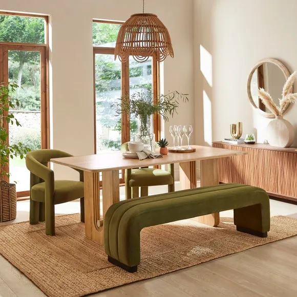 Romy 6 Seater Rectangular Dining Table
